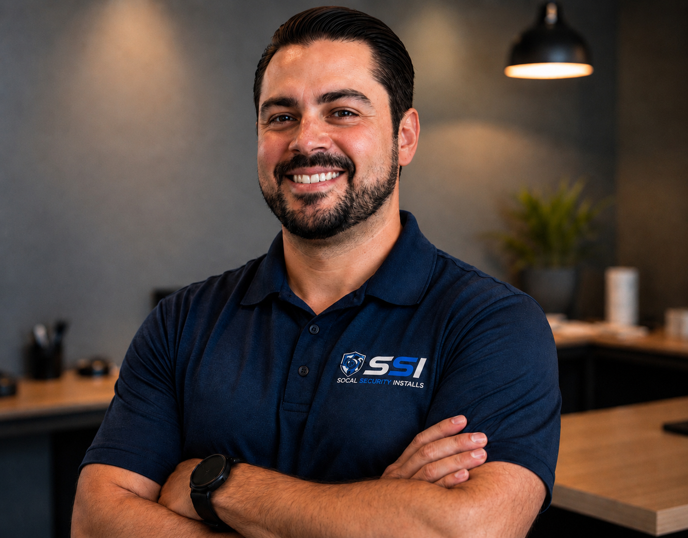 AJ Herrera, founder of SoCal Security Installs